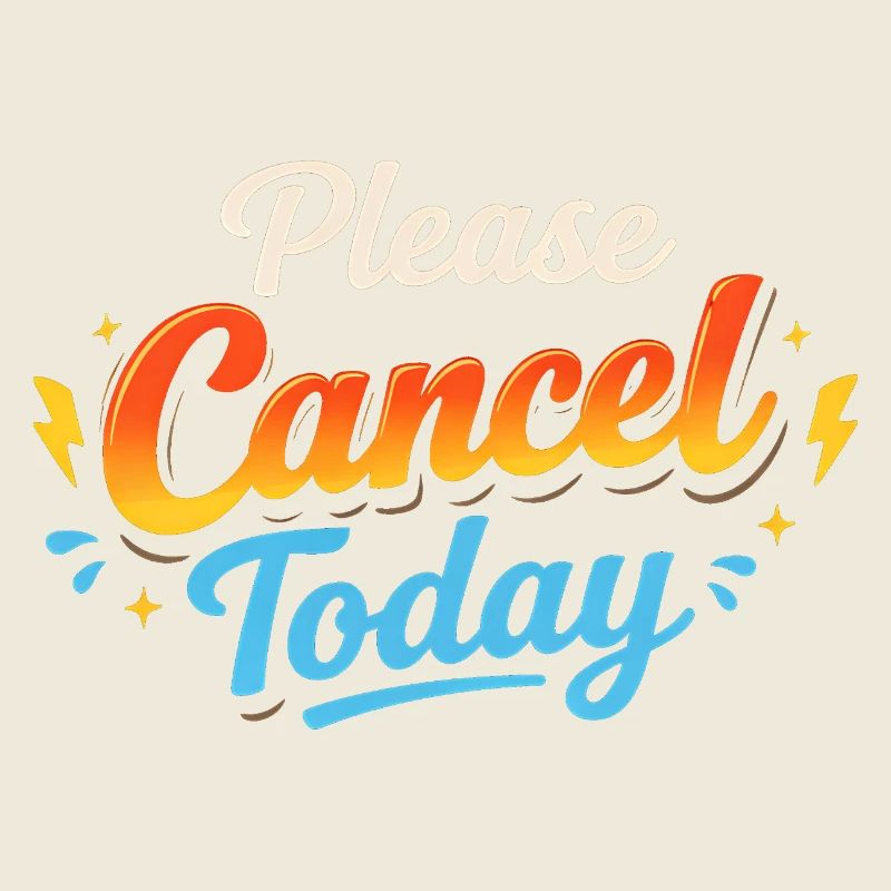 Sarkasmus – Bitte heute absagen! Lustige Männer-Sp