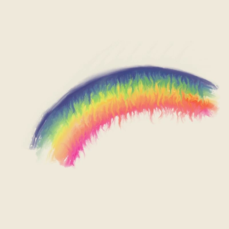 Rainbow Brush Sheet