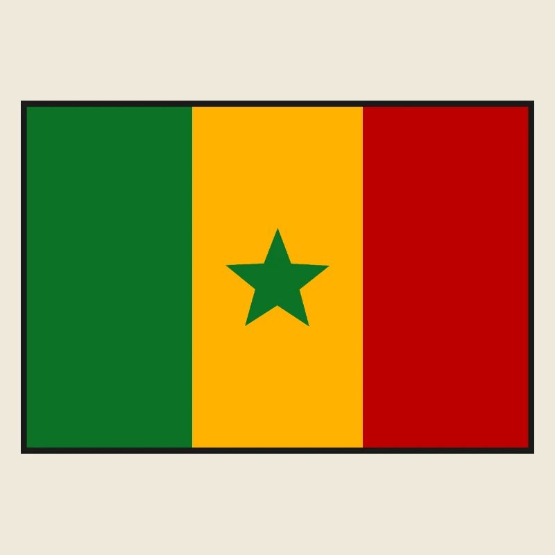 drapeau du Sénégal