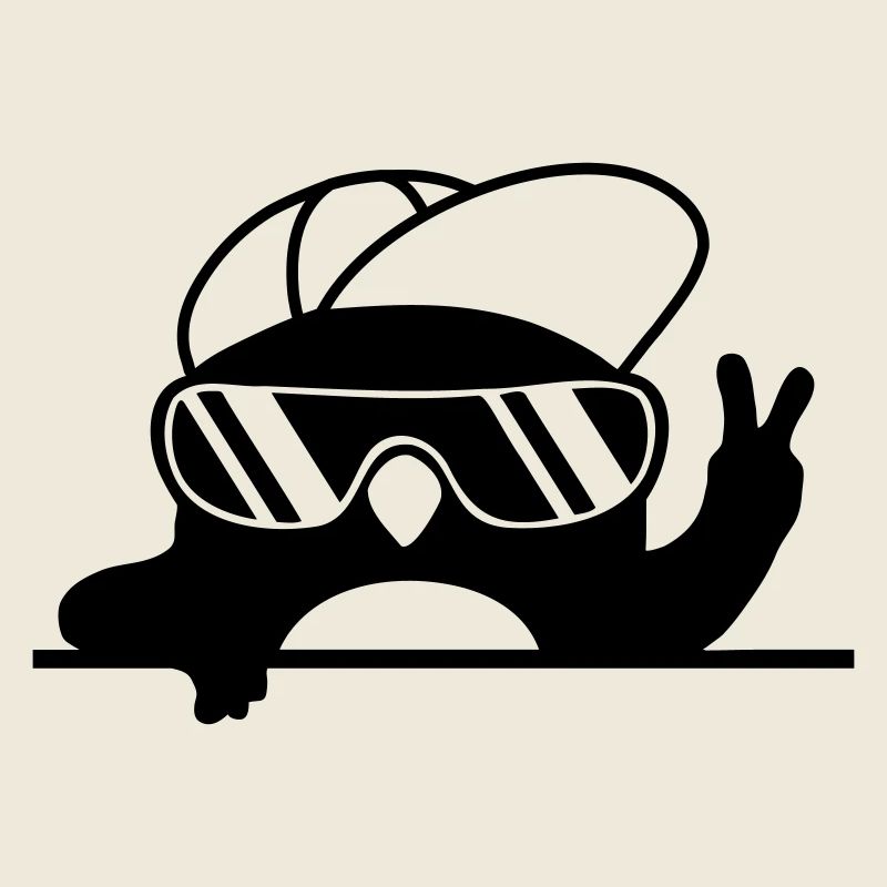 Peacezeichen cooler Pinguin Handzeichen