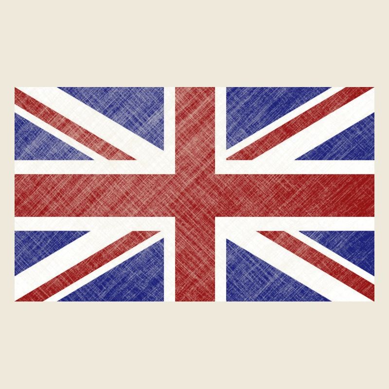 Grunge Union Jack Flag