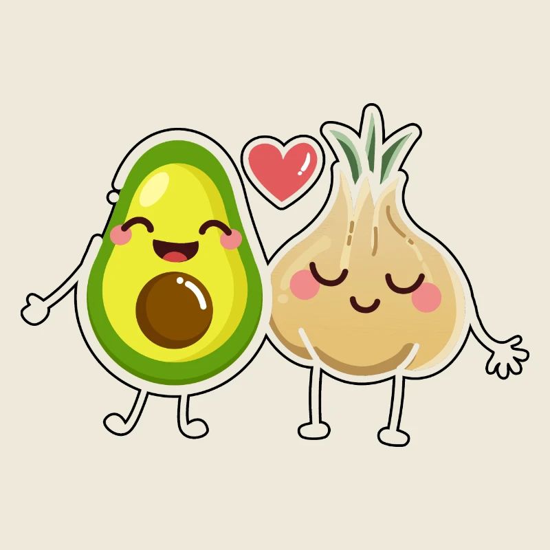 Avocado Trifft Knoblauch