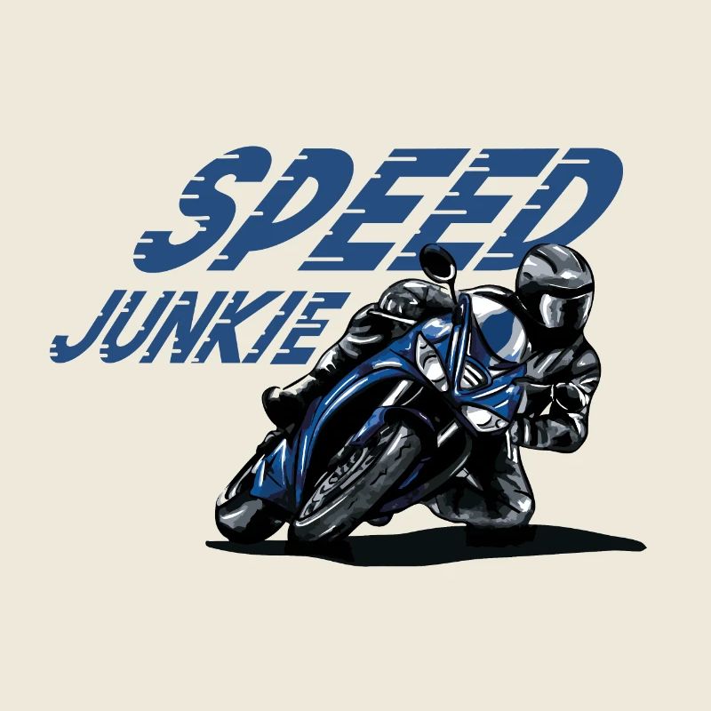 Motorcycle - Speed Junkie, Street Motorcycle, Biker