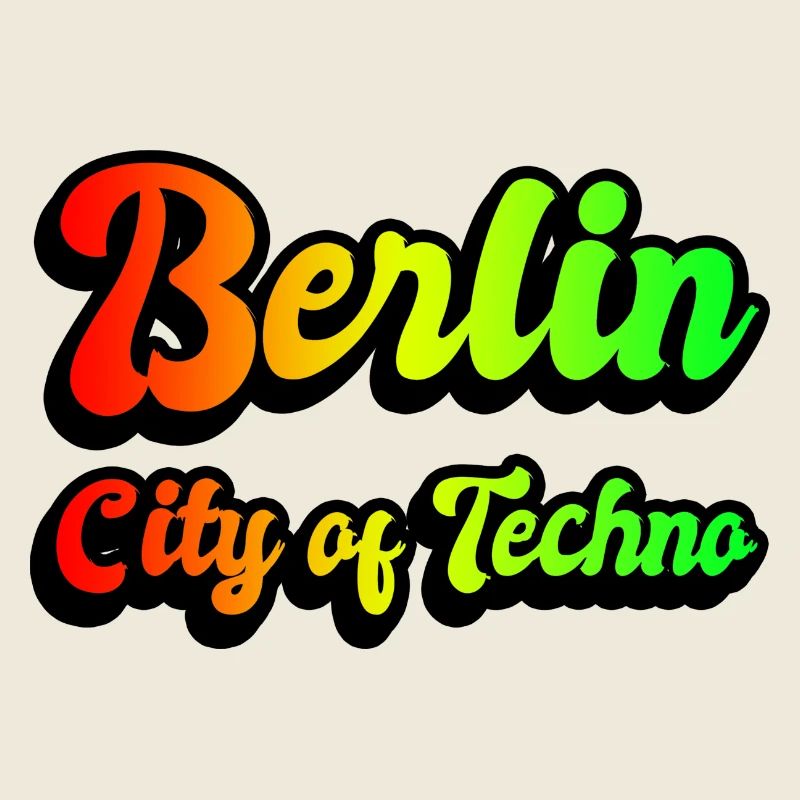 Berlin Stadt des Technos Regenbogen