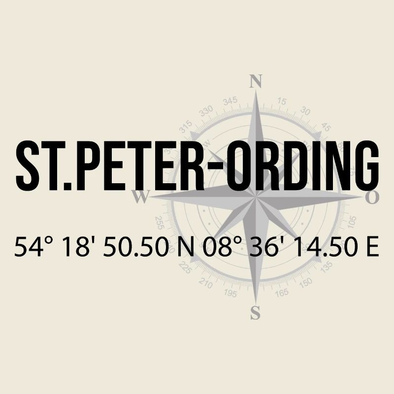 Koordinaten St Peter Ording