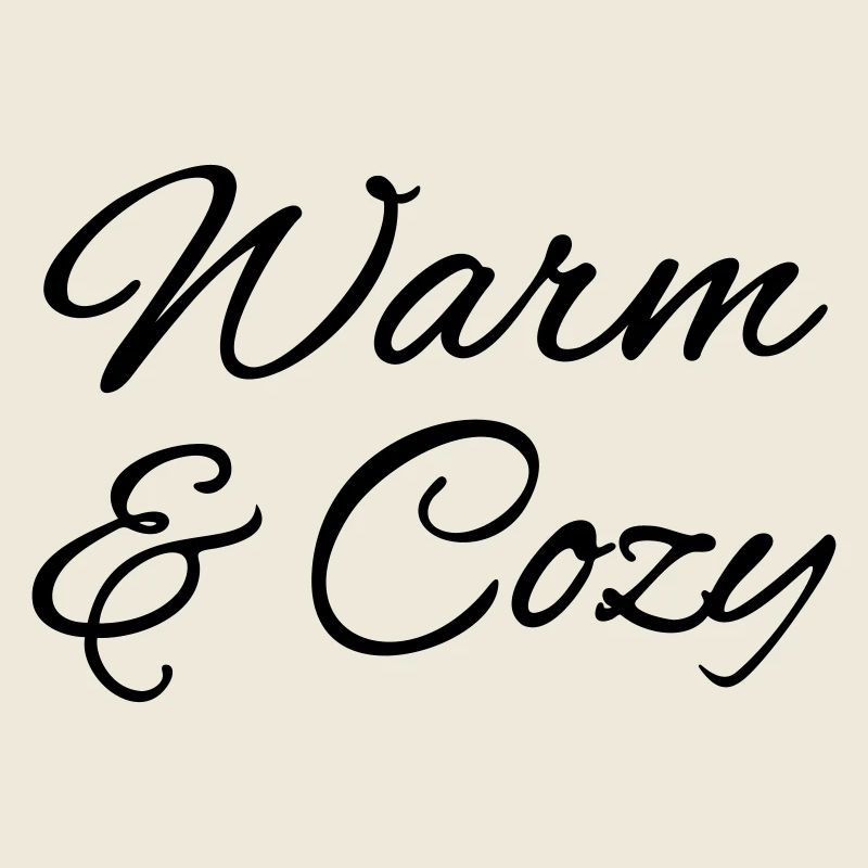 Warm & Cozy – Lettrage câlin d’automne et d’hiver