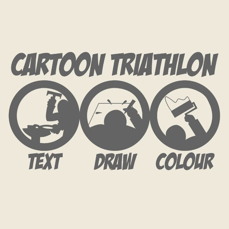Dessin animéTriathlon