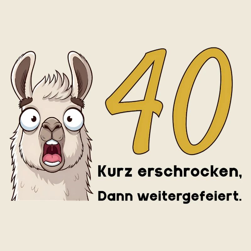 40e anniversaire – brièvement effrayé, puis célébré