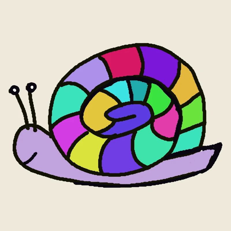 Mosaic Snail Shell