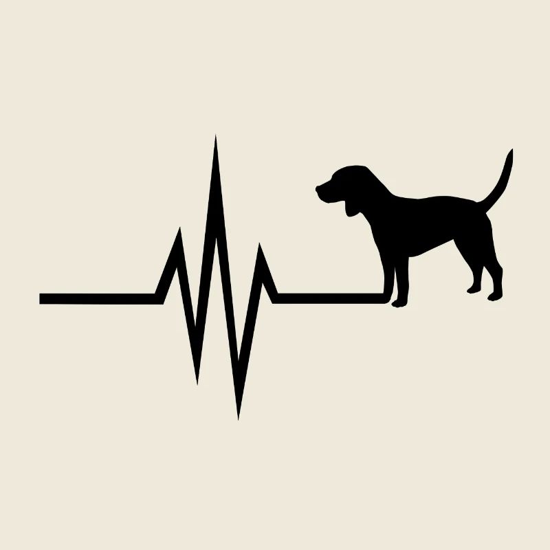 Mon coeur bat pour chiens - Beagle