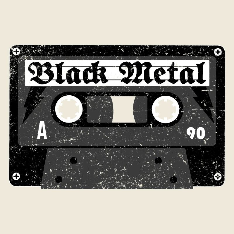 Black Metal Cassette