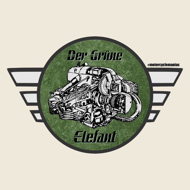 Zündapp KS 601 - Éléphant vert