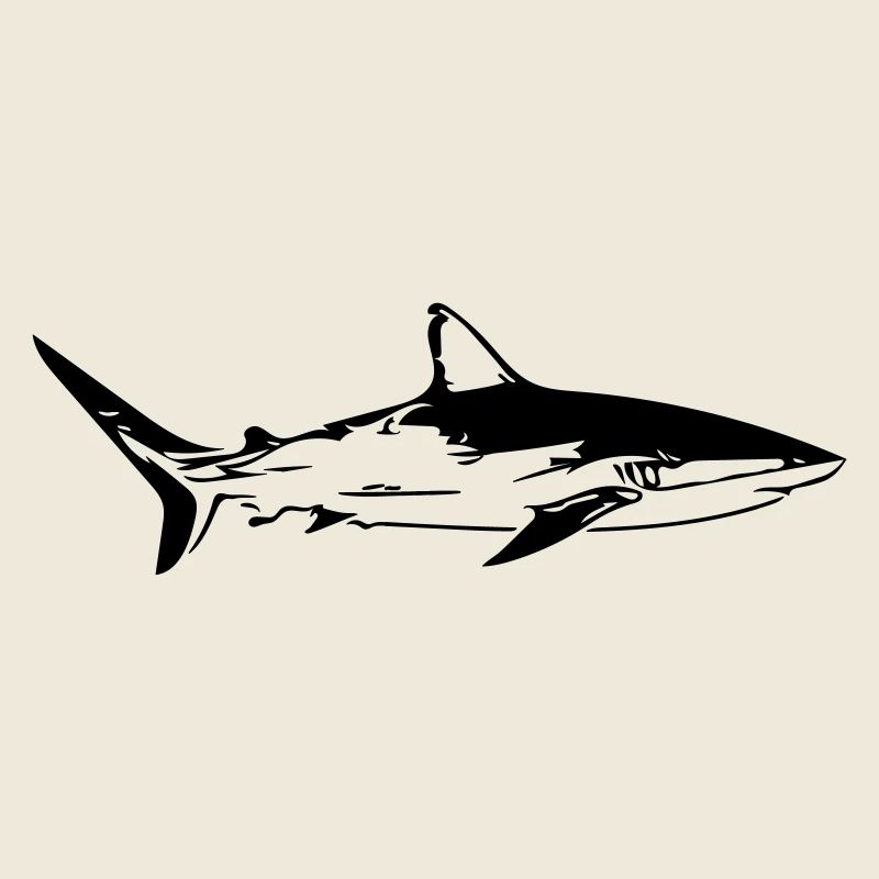 Shark - Vintage Vector Design