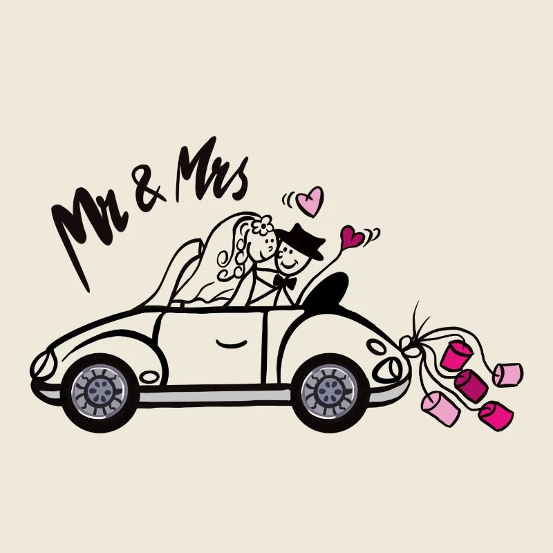 Warm wedding cart for couples