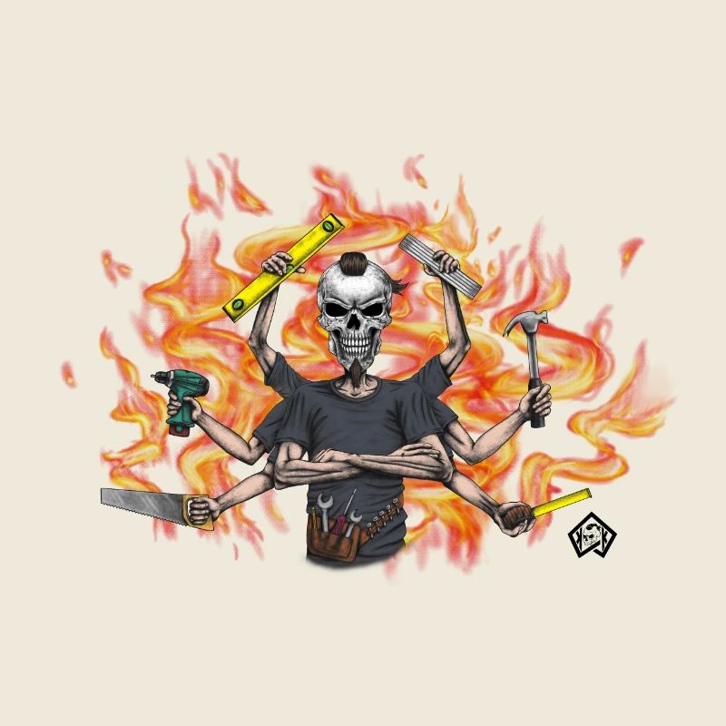 Polyvalent, polyvalent, gardien, artisan