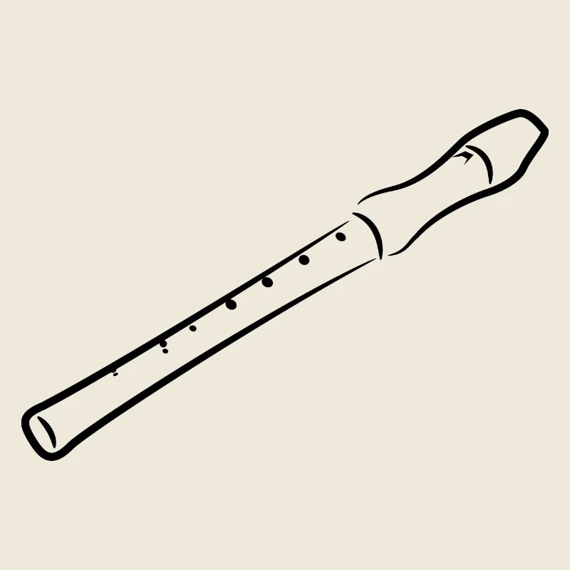 Dessin de flûte
