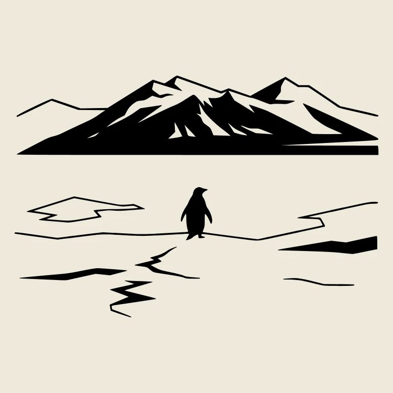 But Why Penguin Meme Minimalist Art