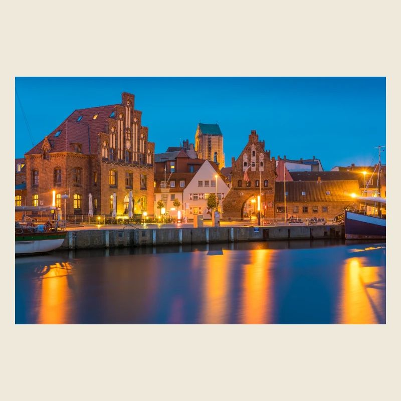 Wismar le soir