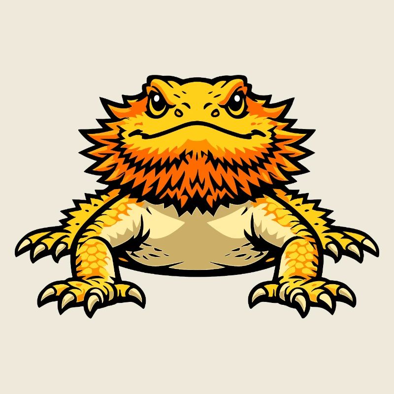 Flammensalamander Karikatur