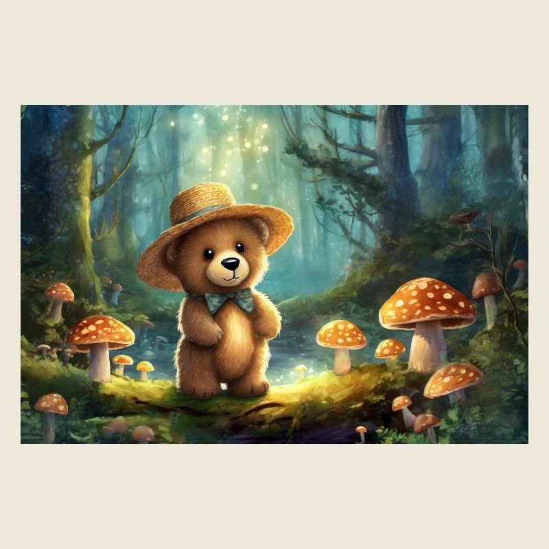Teddy im Märchenwald 