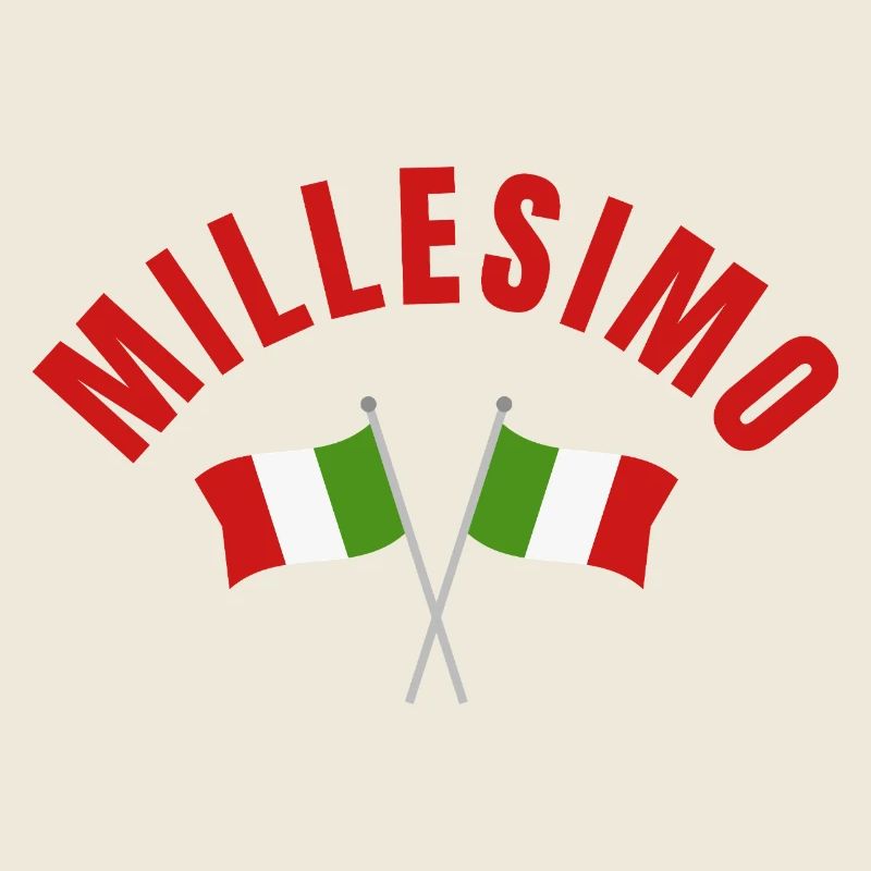 Millesimo Italian Flags Emblem