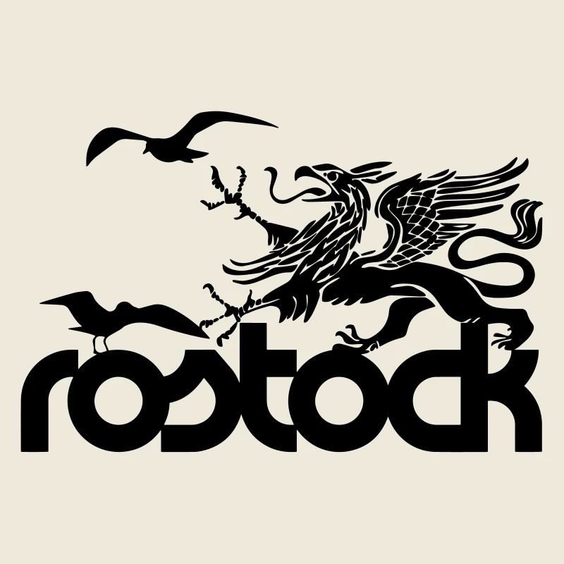 Rostock - Greif und Möwen