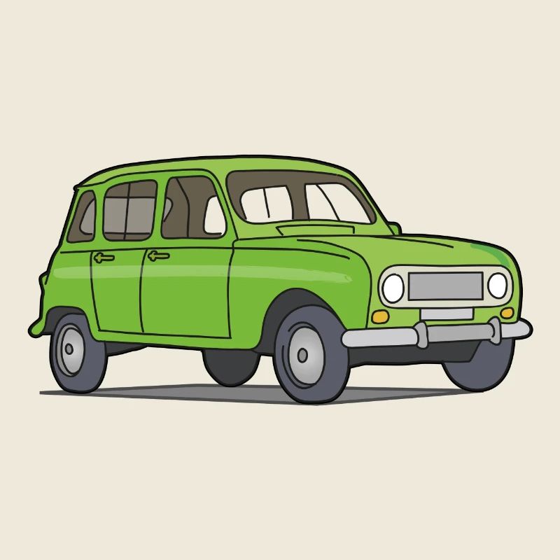 Grüner R4 (Auto)