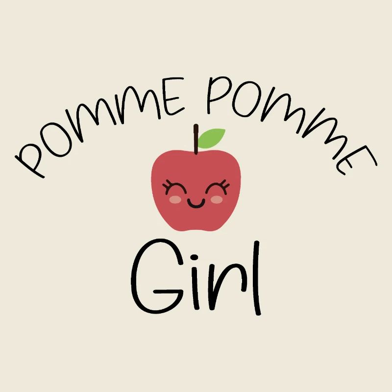 Apple Apple girl Humor Funny phrase