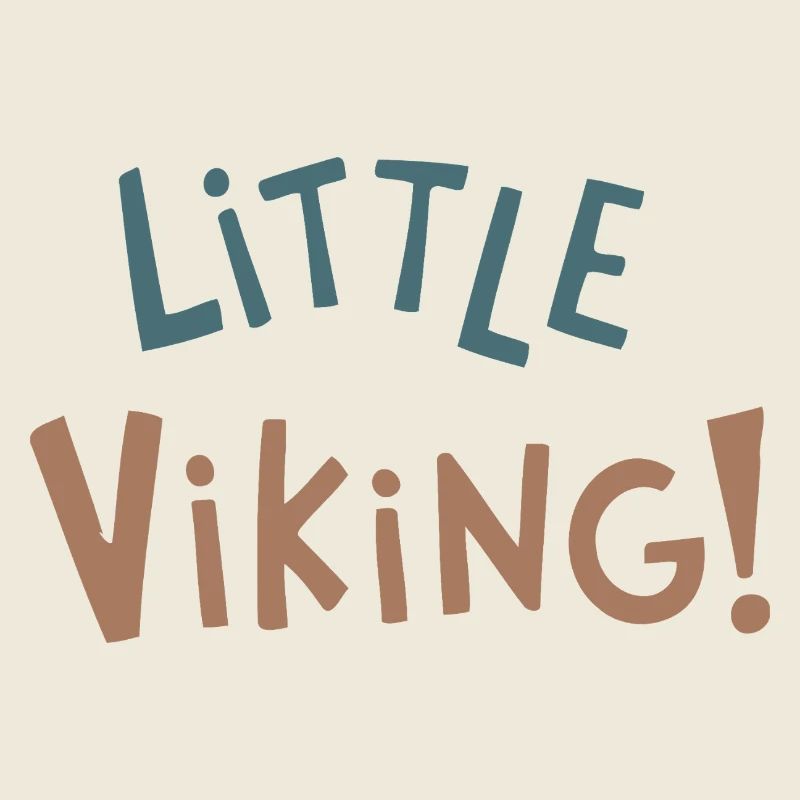 Lustiger kleiner Wikinger