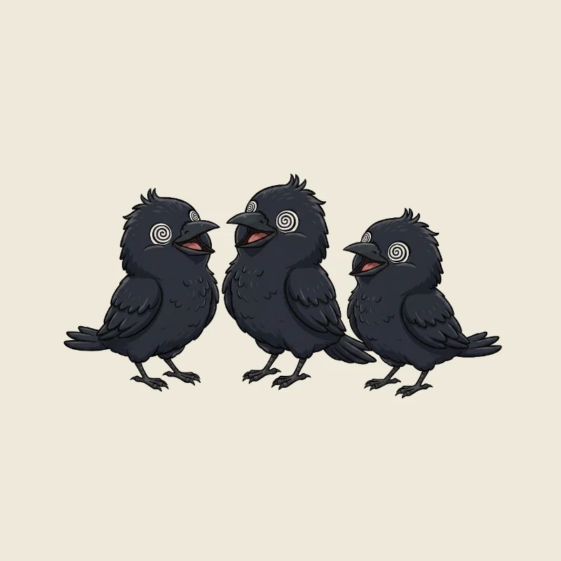 Trois frères Corbeau