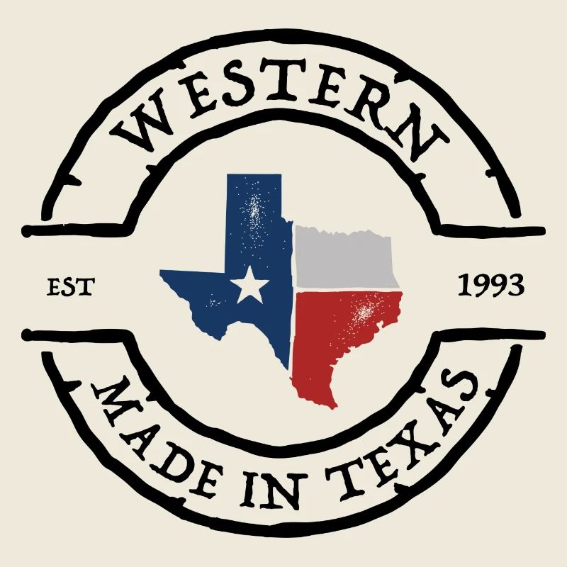 Lone Star Texas Flagge Umriss
