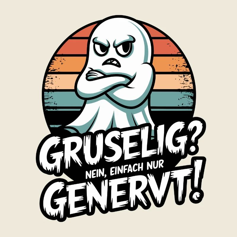 Genervter Geist Gruselige Wut