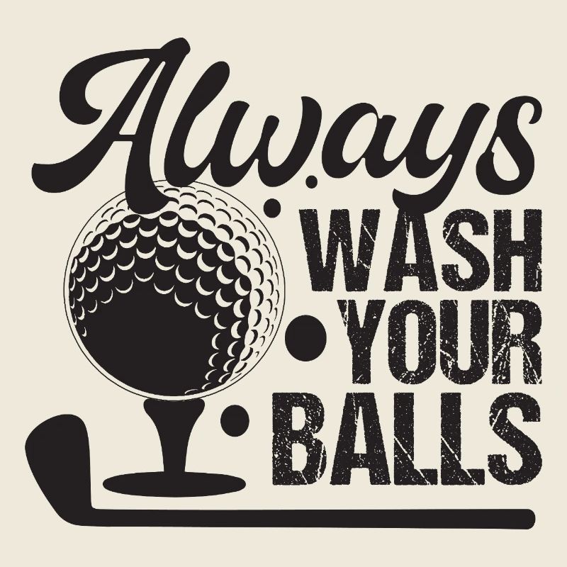 Golf - Lavez toujours vos balles