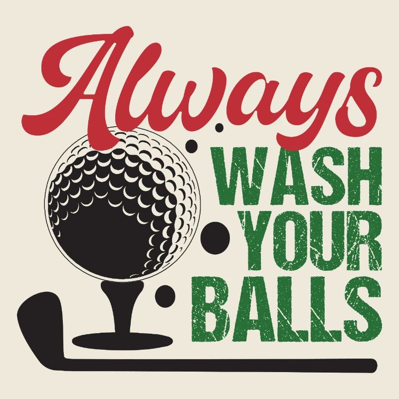 Golf - Waschen Sie immer Ihre Bälle