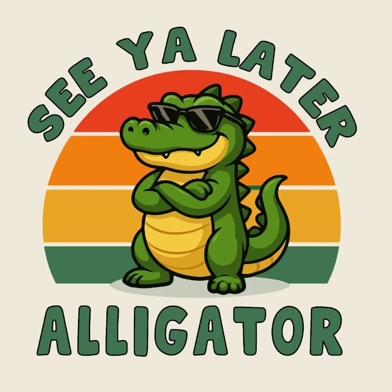Alligator Coolitude Slogan