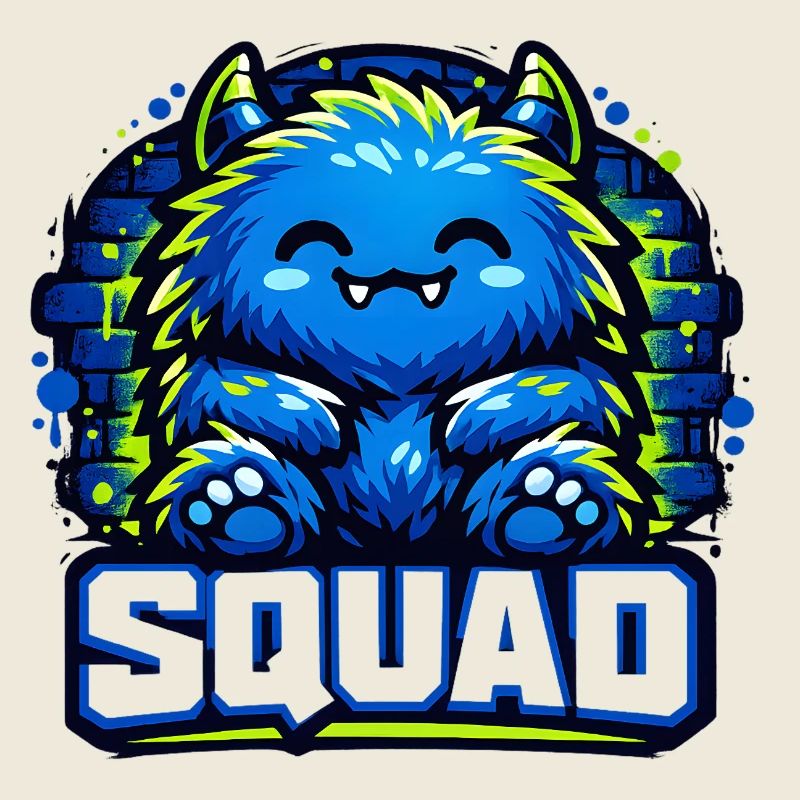 Blue Monster Squad Logo