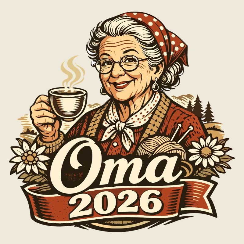 Oma 2026 Loading Geschenk Enkelkind 
