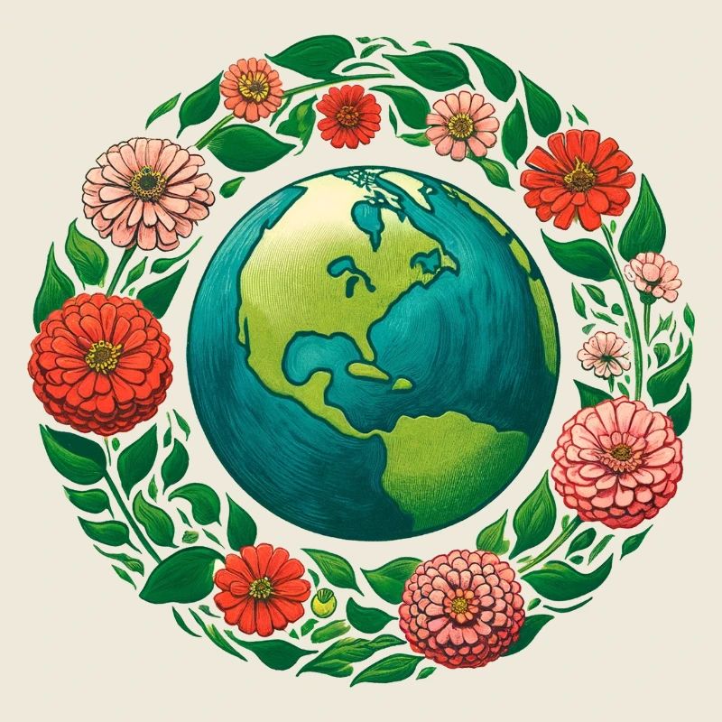 Earth in Bloom Ring