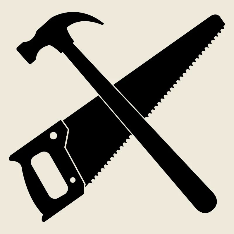Hammer und Säge