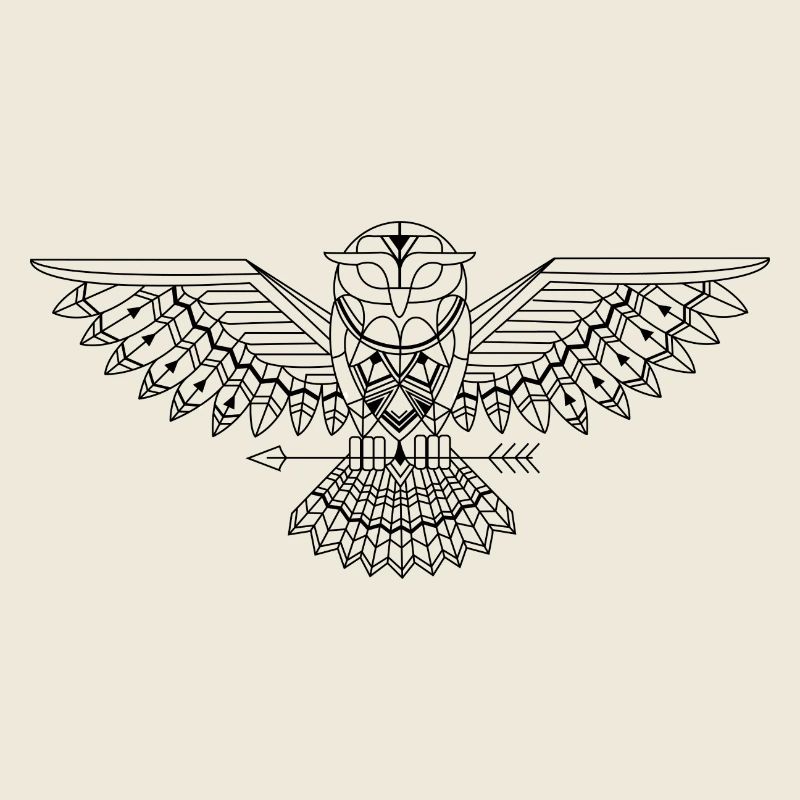 Graphic owl