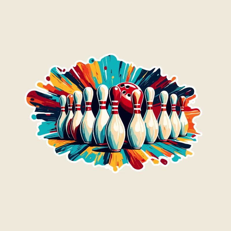 Bowling / Quilles / Bowling / Pin / Strike