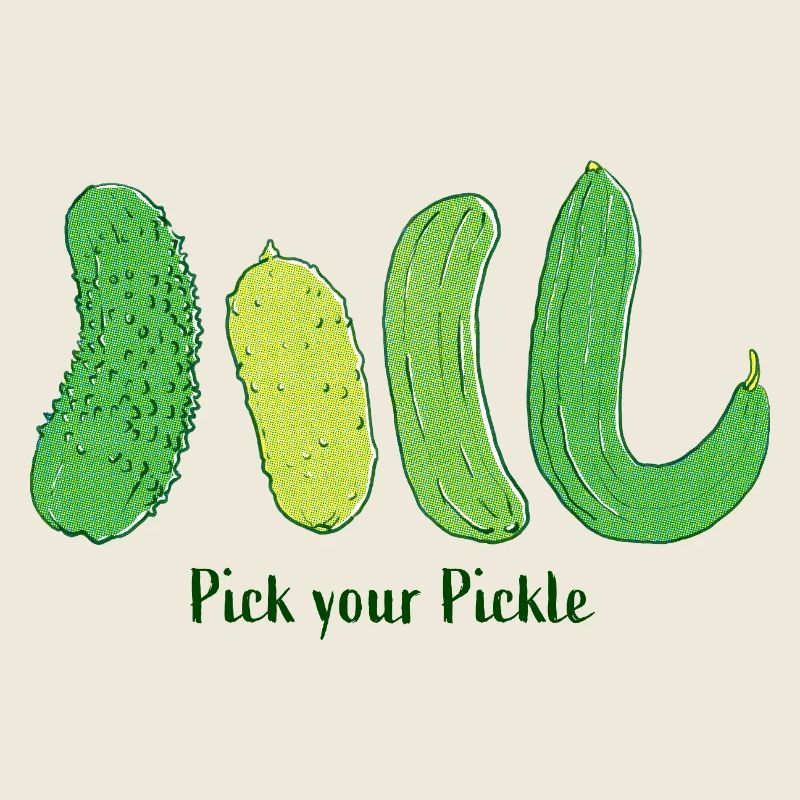 Choisissez votre cornichon : Art du concombre vert