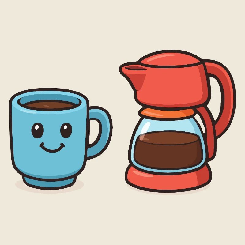 Tasse à café Cafetière