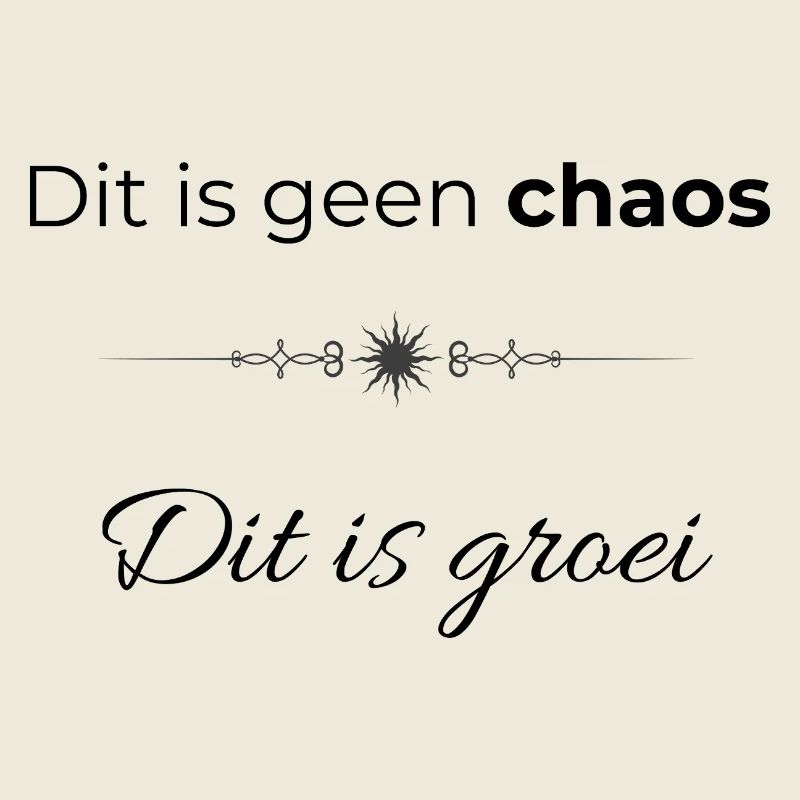 Powerful Quote | This is not Chaos This is Growth