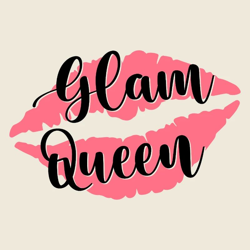 Baiser de la reine glamour