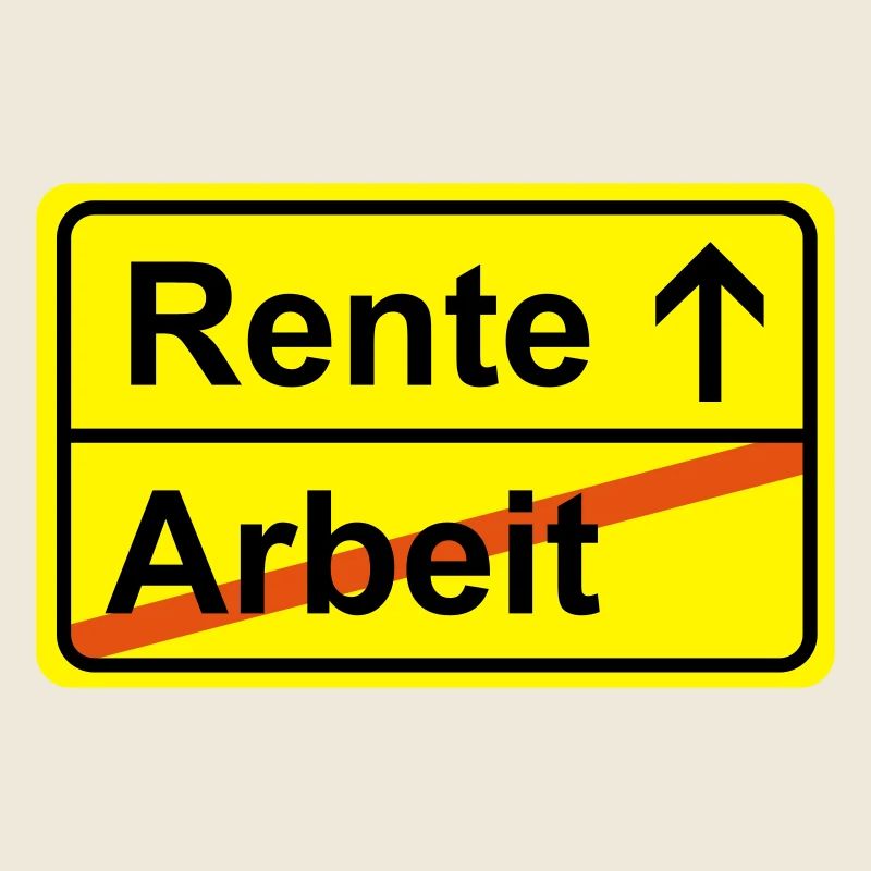 Pension du travail Ortsausgangsschild