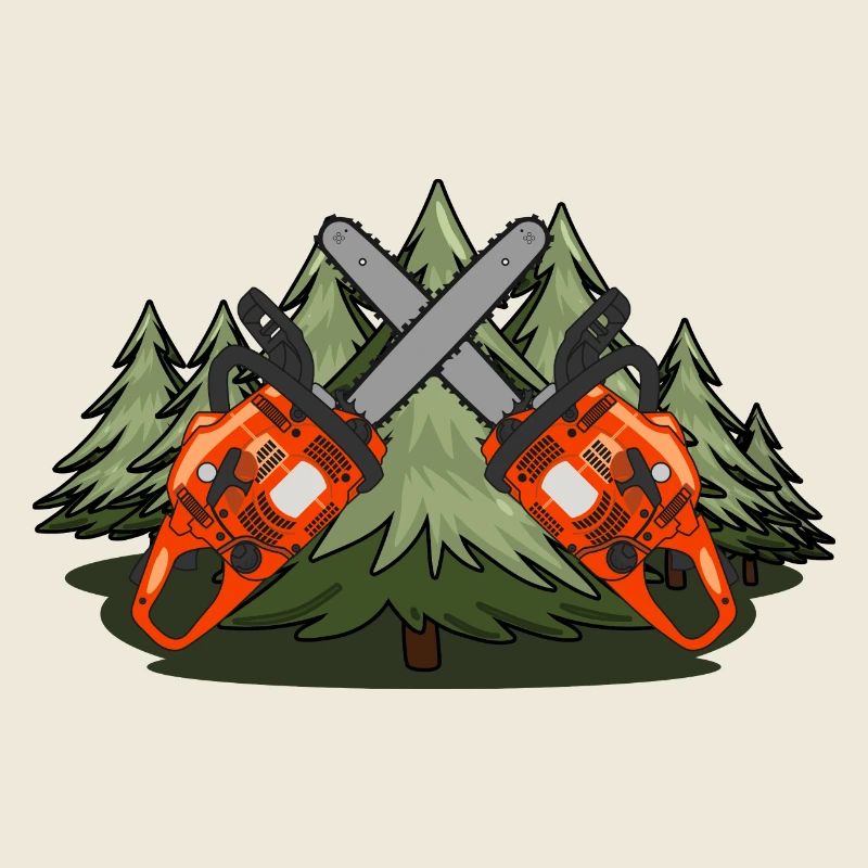 Forêt de tronçonneuses