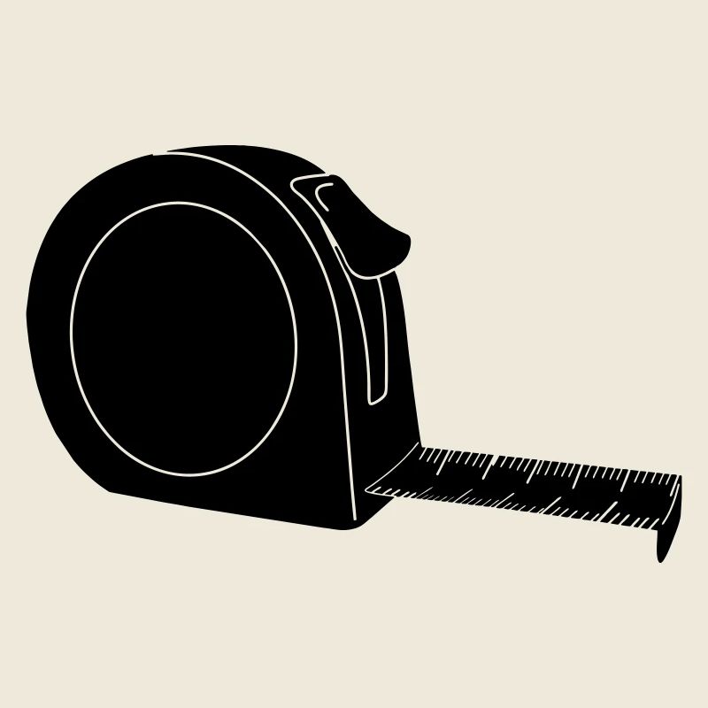 Taille du rouleau mesurant le lind