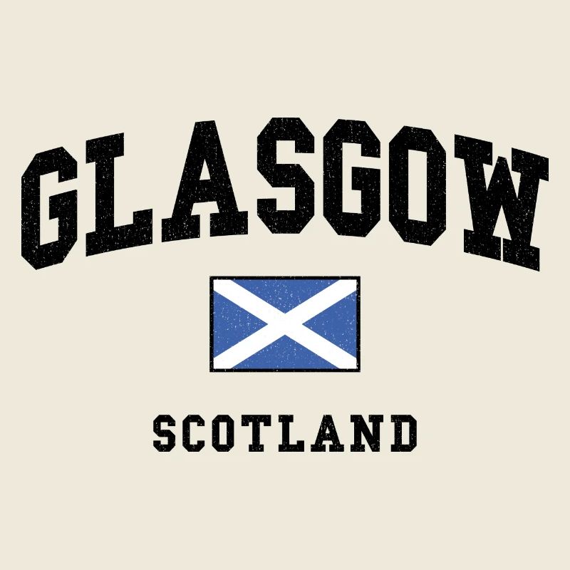 Scottish Flag Salt Cross Design