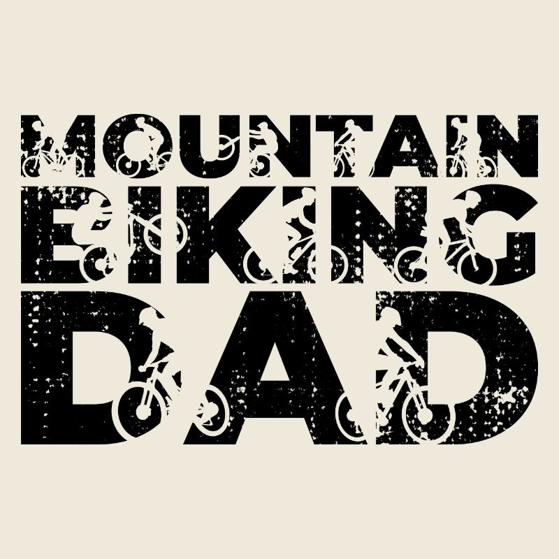 Mountainbiking Papa